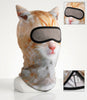 Cat Print Ski Mask – Full-Coverage Winter Balaclava